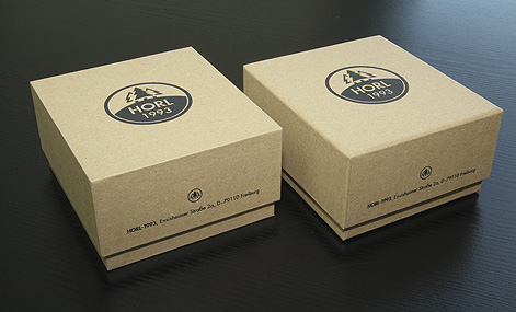 Ökologische Rollschleifer- Verpackung